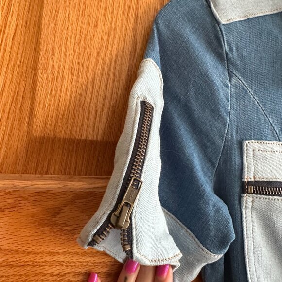 NWT The Hippie Shake Ramble On Zip Up Jumpsuit - Picture 7 of 7